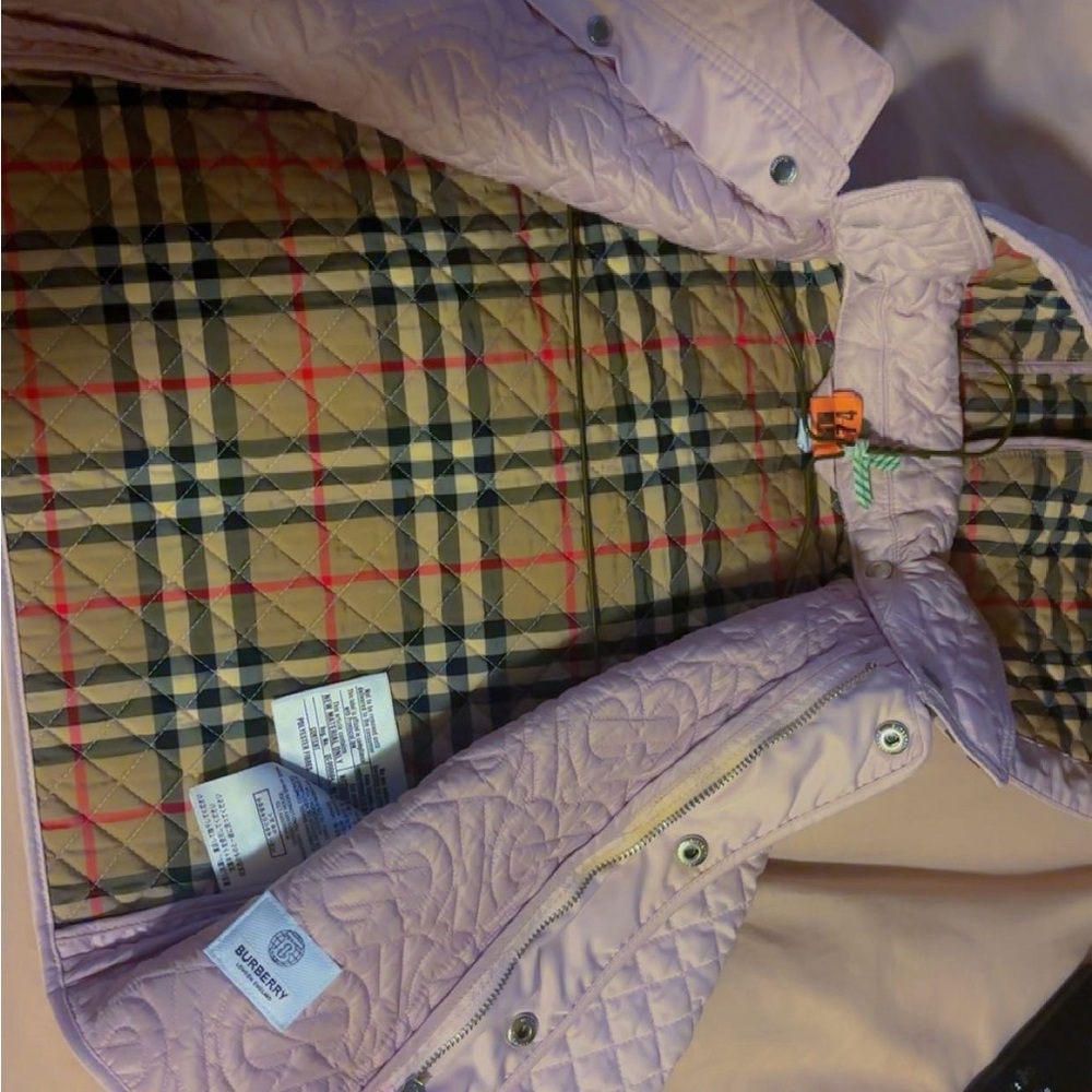 Burberry coat size 12m like new worn a couple times just got out of the cleaners